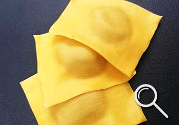 fresh pasta shape Ravioli from pastiamo
